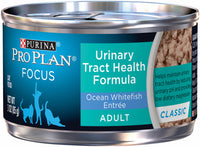 Cat Food, Urinary Tract Health, White Fish, 3-oz.