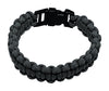 SecureLine 5/32 in.   D X 7 ft. L Black Braided Nylon Medium Survival Bracelet