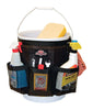 Bucket Boss Wash Boss 12 in.   W X 11-3/4 in.   H Bucket Organizer 9 pocket Black