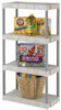 Maxit  54-1/2 in. H x 32 in. W x 14 in. D Resin  Shelving Unit