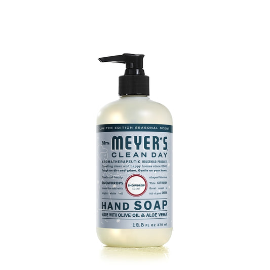 Mrs. Meyer's Clean Day Organic Snowdrop Scent Liquid Hand Soap 12.5 oz (Pack of 6)