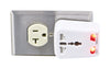 Travelon  Type A,  Type B,  Type C, Type E,  Type F,  Type G,  Type I  For Worldwide Adapter Plug w/USB Port