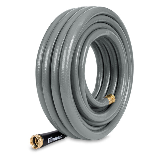 Gilmour 5/8 in. Dia. x 50 ft. L Commercial Gray Hose