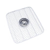 Rubbermaid White Plastic Sink Protector Mat