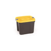 Homz Durabilt 19 in. H x 15.75 in. W x 13.5 in. D Stackable Storage Tote (Pack of 10)