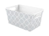 KIS 5-1/2 in. H x 7-1/2 in. W x 11-1/2 in. D Stackable Storage Basket (Pack of 6)