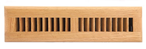 REGISTRO DE PISO DE ROBLE CLARO DE 2" X 10"