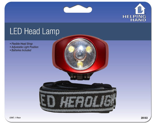 Helping Hand 20183 Led Head Lamp (Pack of 3)