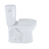 TOTO® Drake® II Two-Piece Round 1.28 GPF Universal Height Toilet, Ebony - CST453CEF#51