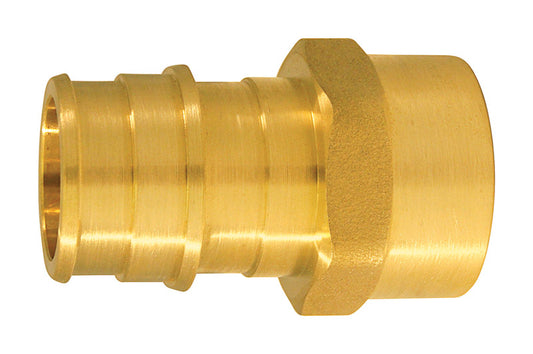 Apollo Expansion PEX / Pex A 3/4 in. Expansion PEX in to X 1/2 in. D FPT Brass Female Adapter