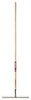 Truper  60.8 in. L x 18 in. W Steel  Hoe/Rake  Wood