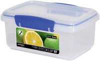 Sistema 1600ZS 33 Oz Clear Rectangular Klip It® Food Container