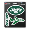 NFL - New York Jets 3 Piece Decal Sticker Set