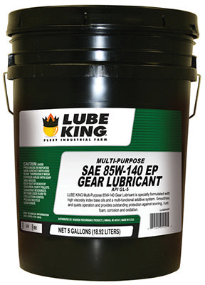 Lubricante multiusos para engranajes, 85W140, 5 galones