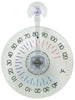 La Crosse Technology Dial Thermometer Plastic White 6 in.
