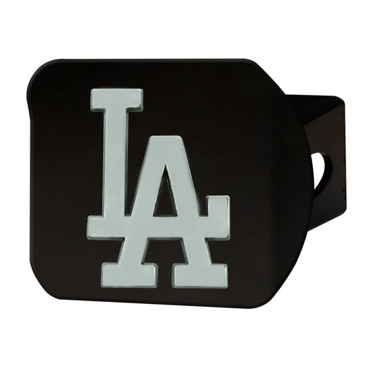MLB - Los Angeles Dodgers Black Metal Hitch Cover