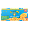 Annie's Homegrown Gluten Free Rice Pasta and Cheddar Microwavable Macaroni and Cheese Cup - Case of 6 - 4.02 oz.