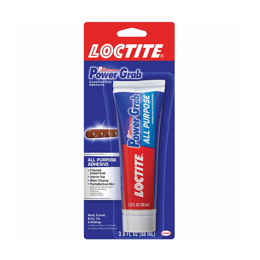 Loctite Express Power Grab White Synthetic Latex Constructive Adhesive 3 oz.