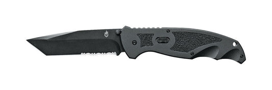Gerber  Answer FAST  Black  Stainless Steel  7.85 in. Folding Knife