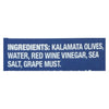 Aceitunas del Peloponeso - Kalamata - Enteras - 7 oz - caja de 6