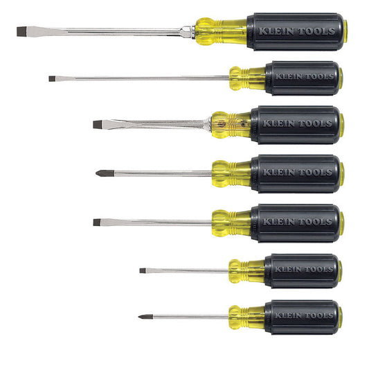 Klein Tools 7 pc Phillips/Slotted Screwdriver Set