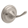 Franklin Brass  Jamestown  Robe Hook  2.8 in. H x 2.8 in. W x 2.8 in. L Satin Nickel  Die Cast Zinc