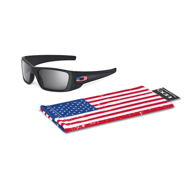 Gafas de sol Oakley SI Fuel Cell unisex con montura negra mate y lentes grises