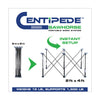 Centipede  30-1/2 in. H x 24 in. W x 48 in. D Adjustable Expandable Sawhorse  1500 lb. capacity Black