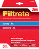 3M Filtrete Vacuum Bag For Eureka/ Sanitaire AA/MicroAllergen 3 pk