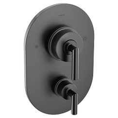 Posi-Temp(R) negro mate con válvula desviadora para bañera/ducha únicamente