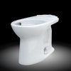 TOTO® Drake® Elongated Universal Height TORNADO FLUSH® Toilet Bowl with CEFIONTECT®, Cotton White - C776CEFG#01