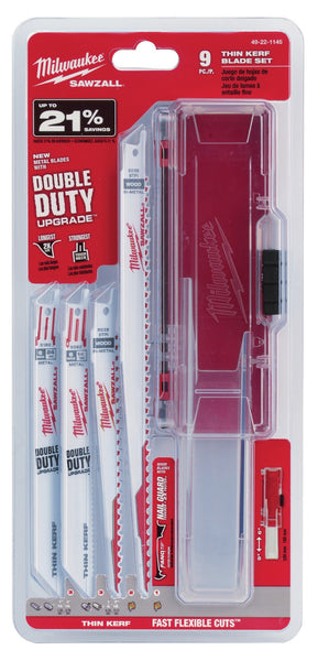 Milwaukee 49-22-1145 Sawzall� Blade 9 Piece Set