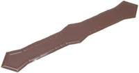 Gutter Downspout Band, Fits 2 x 3-In. & 3 x 4-In. Downspout, Brown Galvanized Steel