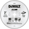 DeWalt High Performance 7 in. D X 5/8 in. Diamond Wet Tile Blade 1 pc