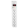 Monster Cable  Just Power It Up  540 J 8 ft. L 6 outlets Surge Protector