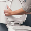 Mayfair  Slow Close Round  White  Plastic  Toilet Seat