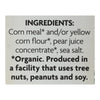 Nature's Path Organic Corn Flakes Cereal - Fruit Juice Sweetened - Case of 12 - 10.6 oz.