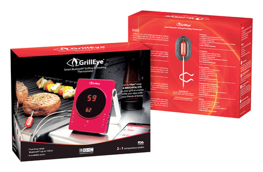 GrillEye Instant Read LED Bluetooth Wireless Thermometer