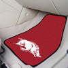 University of Arkansas Carpet Car Mat Set - 2 Pieces