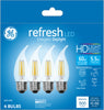 GE Lighting 43256 5.5 Watt E26 CAM Clear Daylight LED Dimmable Refresh HD Light Bulbs 4 Count