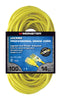 Monster Just Power It Up Outdoor 100 ft. L Yellow Extension Cord 14/3 SJTW