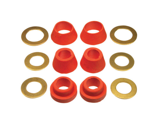 Danco Assorted in. D Rubber Cone Washer 12 pk