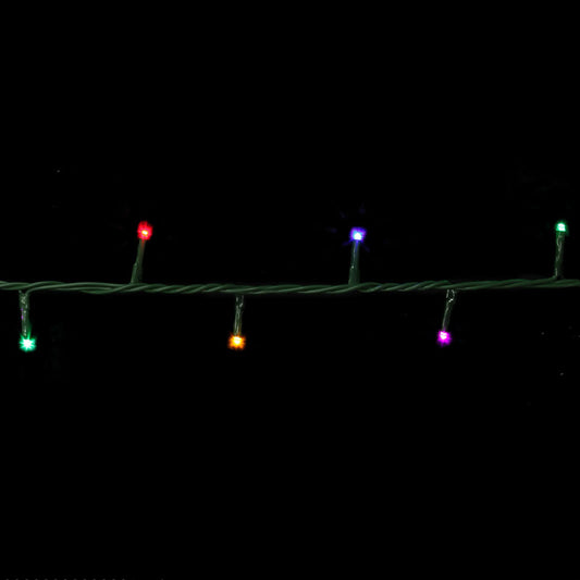 Celebrations  3mm Garland-Style  LED  Light Set  Multicolored  16.5  100 lights