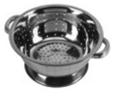 Colander, Stainless Steel, 3-Qts.