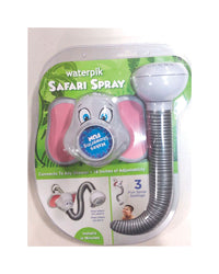 Waterpik Safari Chrome Plastic Three settings Children's Showerhead 2 gpm