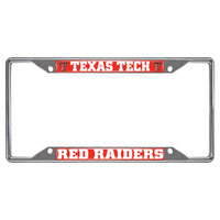 Texas Tech University Metal License Plate Frame