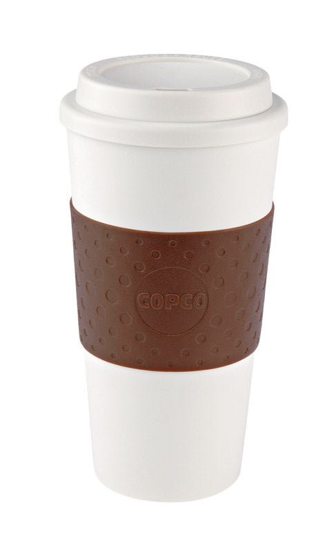 Copco Brown Plastic travel mug Mug 1 pk (Pack of 6)