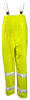 High-Visibility Overalls, Lime Yellow PVC On Polyester, Small