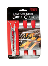 Charcoal Companion  Grill Clips  6.25 in. L x 0.75 in. W