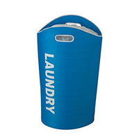 BLUE FOAM CORE LAUNDRY HAMPER